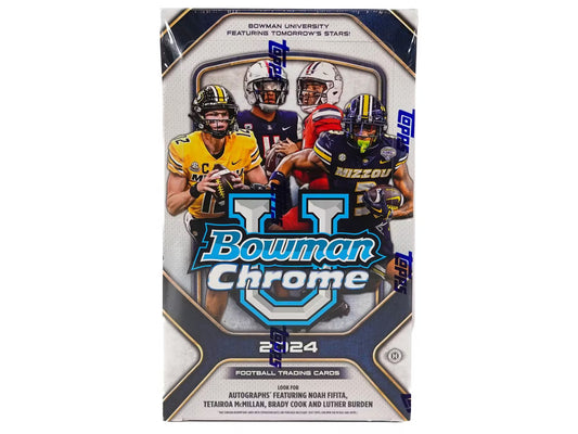 2024 Bowman University Chrome Football Hobby Box